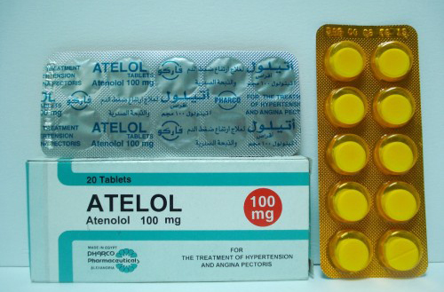 اقراص أتيلول لعلاج الذبحة الصدرية وضغط الدم المرتفع Atelol Tablets